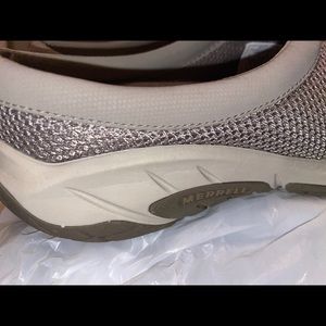 Merrell Select Fresh Womens Applaud Mesh Slide Slip On Shoes Brown Coral Sz9 NEW